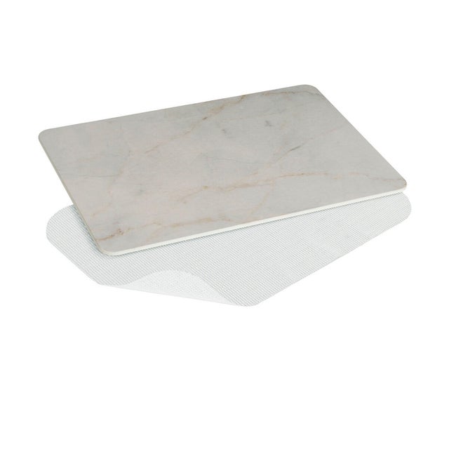 Alfombra de baño rectangular Itamos 39x60 cm gris
