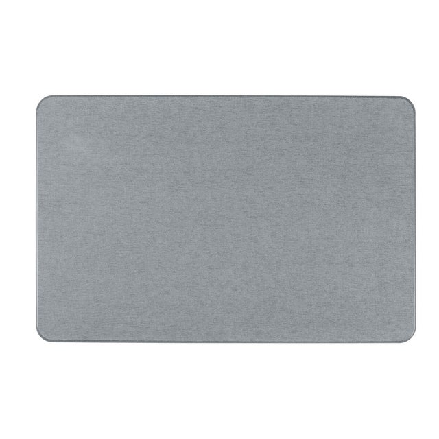 Alfombra de baño rectangular Simi 39x60 cm gris