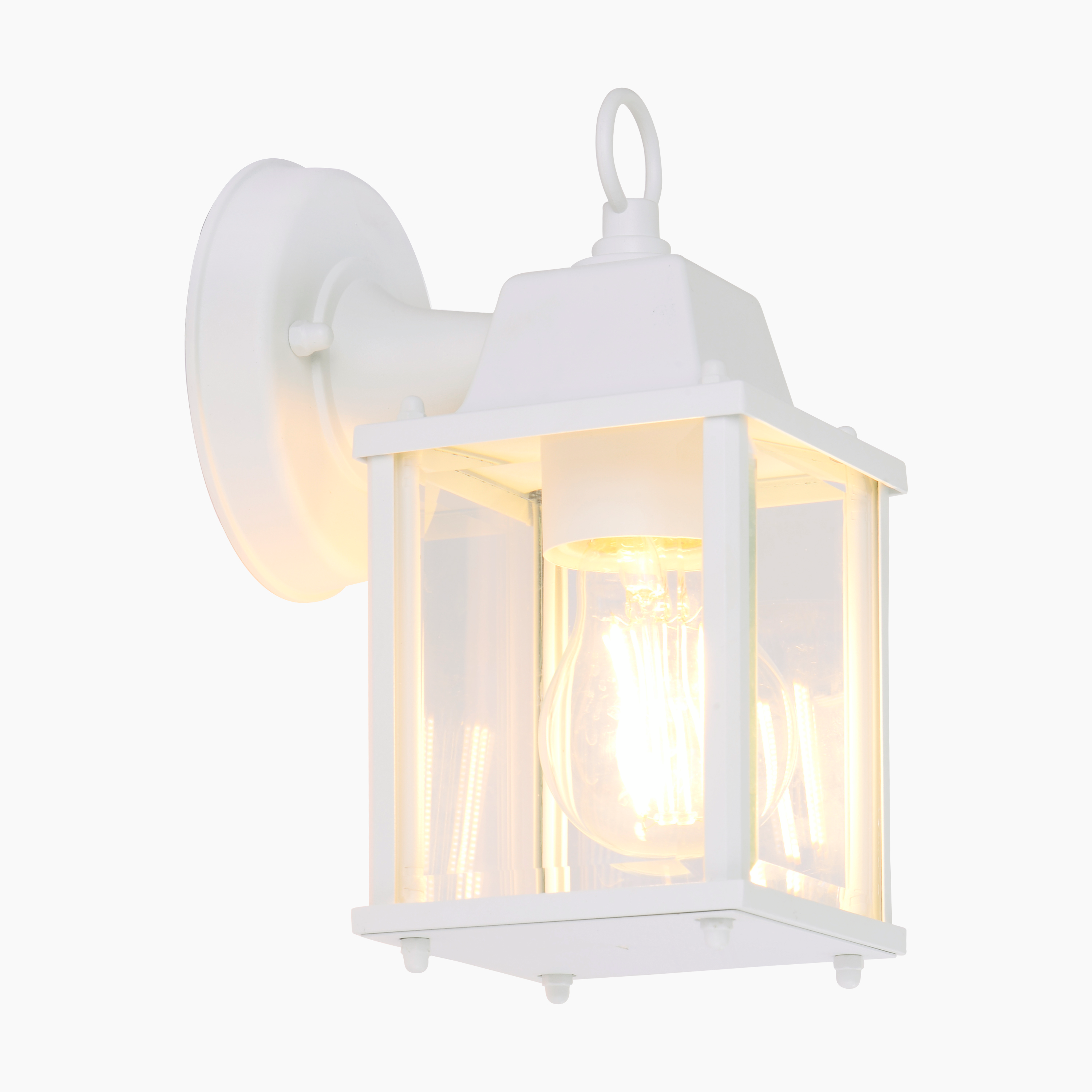 Applique classico da esterno Samboi bianco IP44 E27 INSPIRE - 2