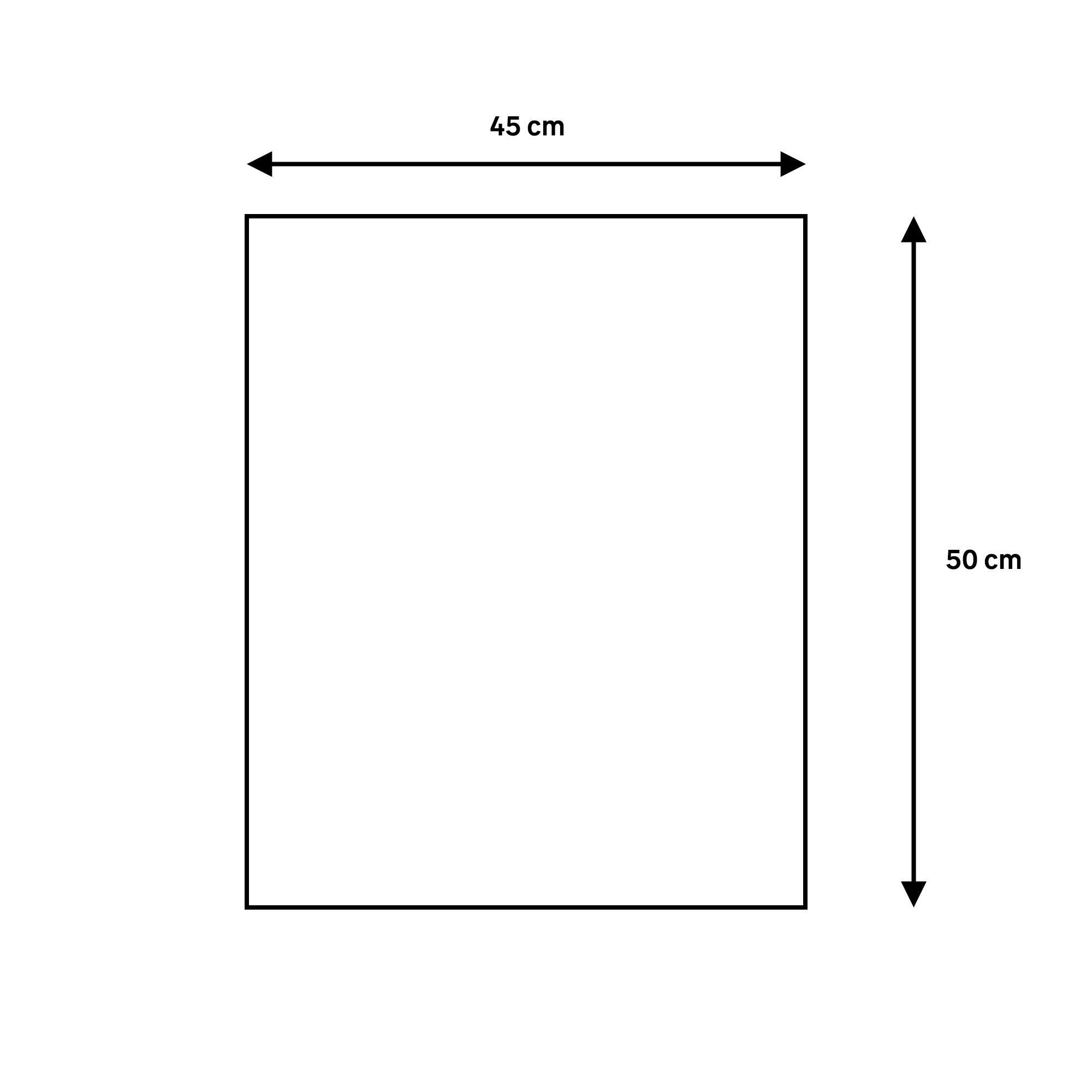 Cuadro pintura impresa enmarcada Botánica rectangular de 45 x 50 cm. Loneta Minimalista floral 3 beige y blanco. Marco color Castaño - 3