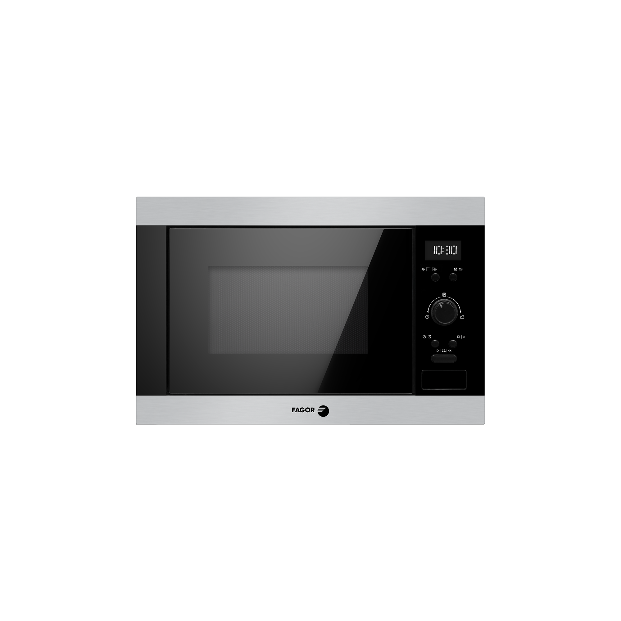 microondas con grill integrable fagor 4mwb-25begx ix 25l 1450w inox