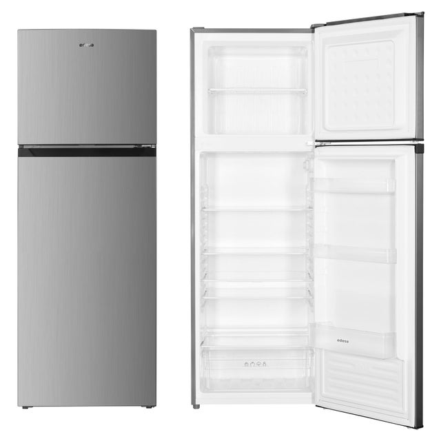 Frigorífico 2 puertas EDESA EFT-1722 ST EX estático 172cm 229L inox clase E
