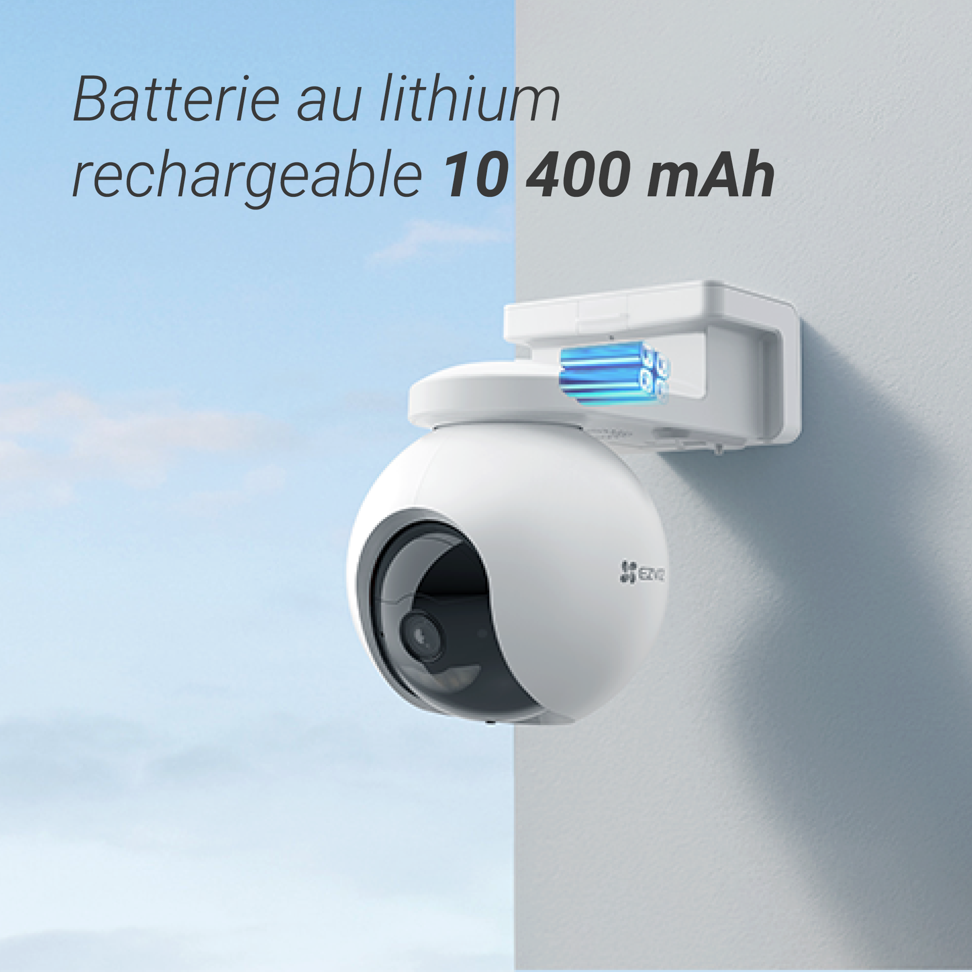 Caméra de surveillance EB8 Pro, 4K motorisée 4G + panneau solaire 8W EZVIZ - 4