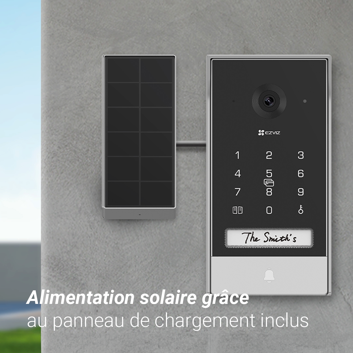 Visiophone sans fil connecté Ep7, EZVIZ - 7