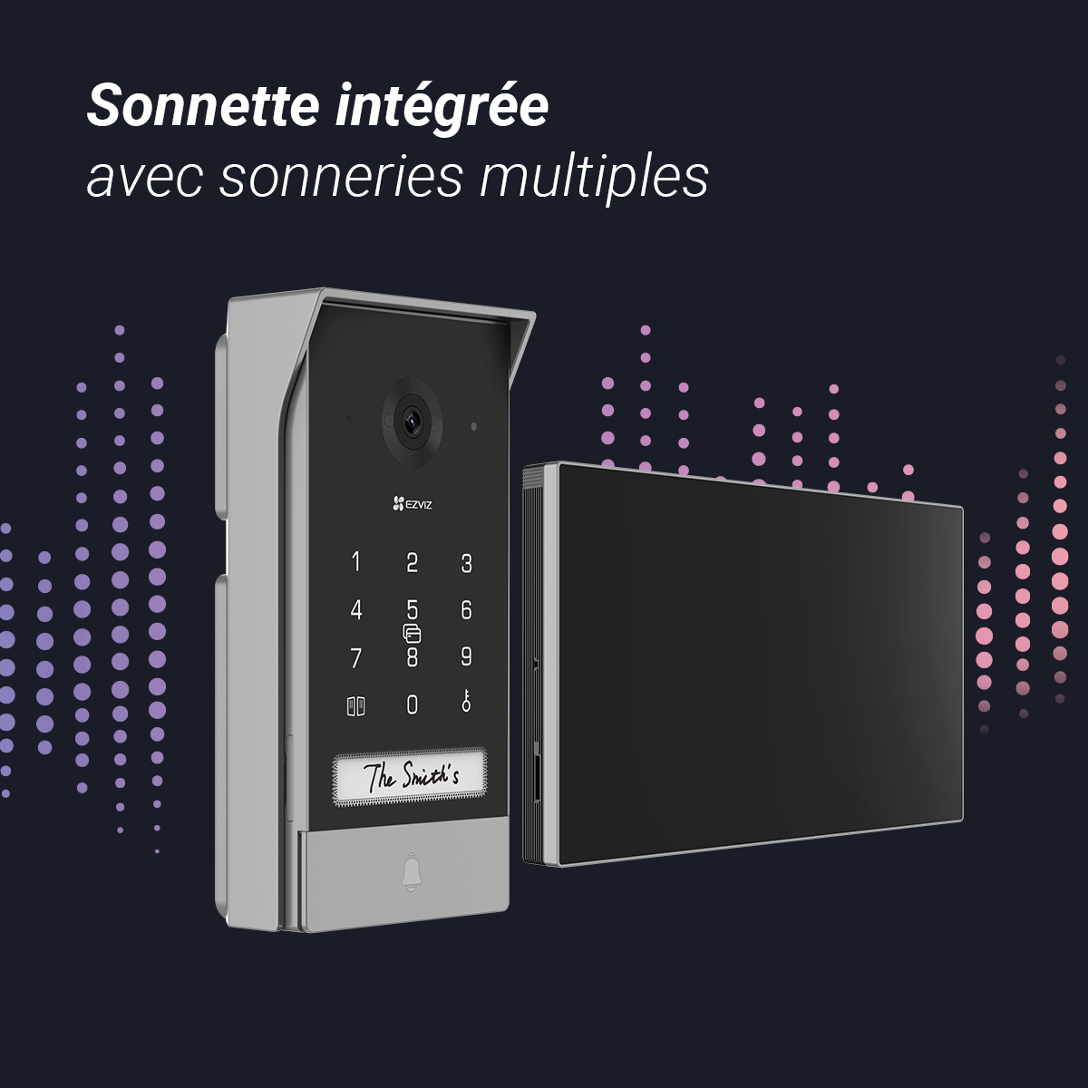 Visiophone sans fil connecté Ep7, EZVIZ - 11