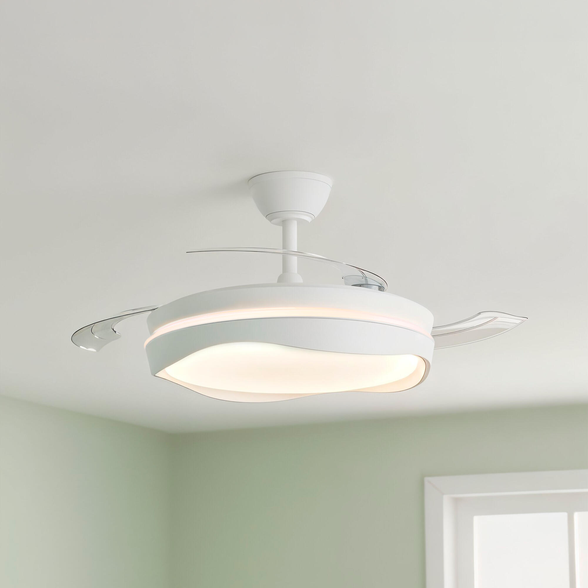 Ventoinha Atlas max M D106 6860lm cctdim branco - 4