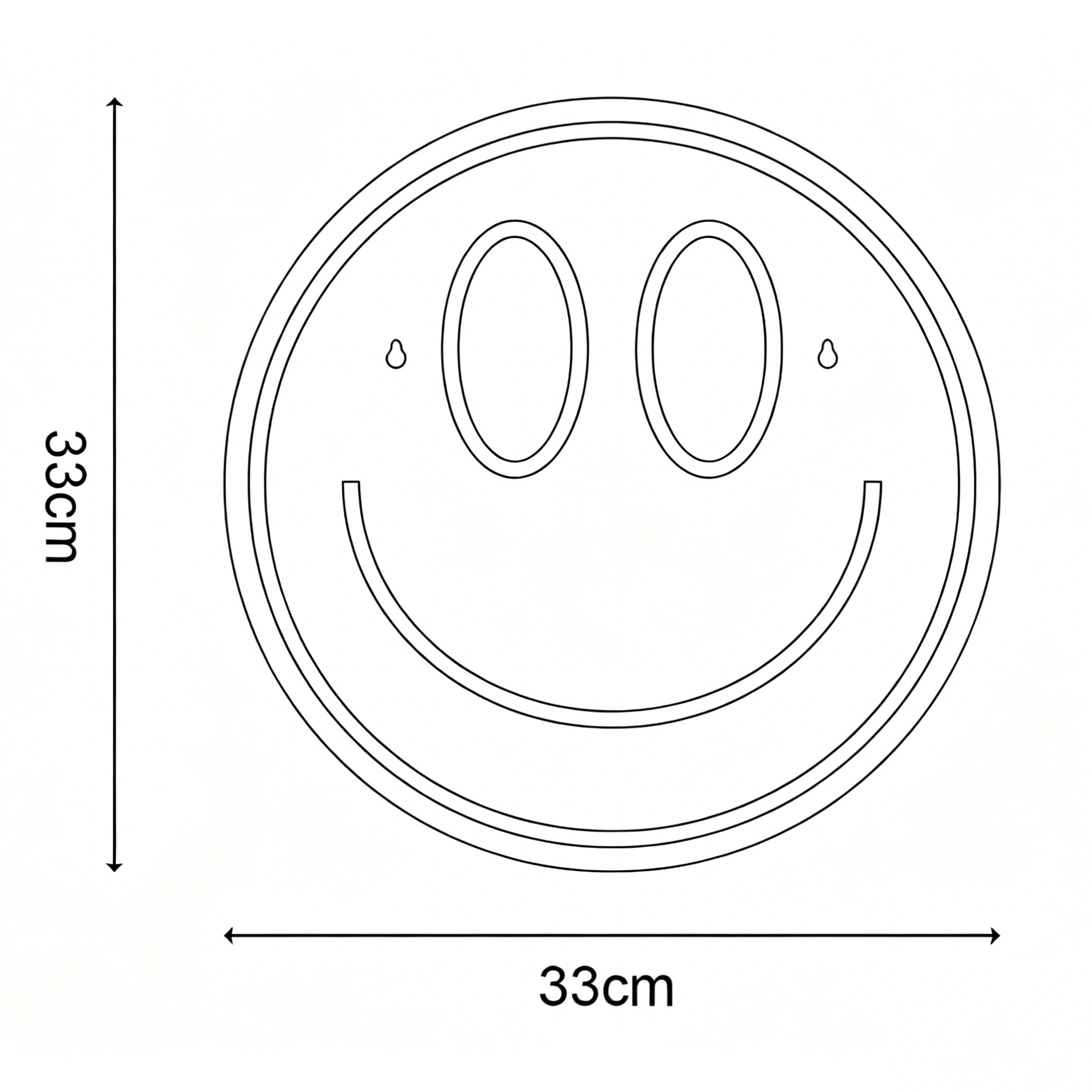 Neon LED Smiley na USB-C Inspire - 3