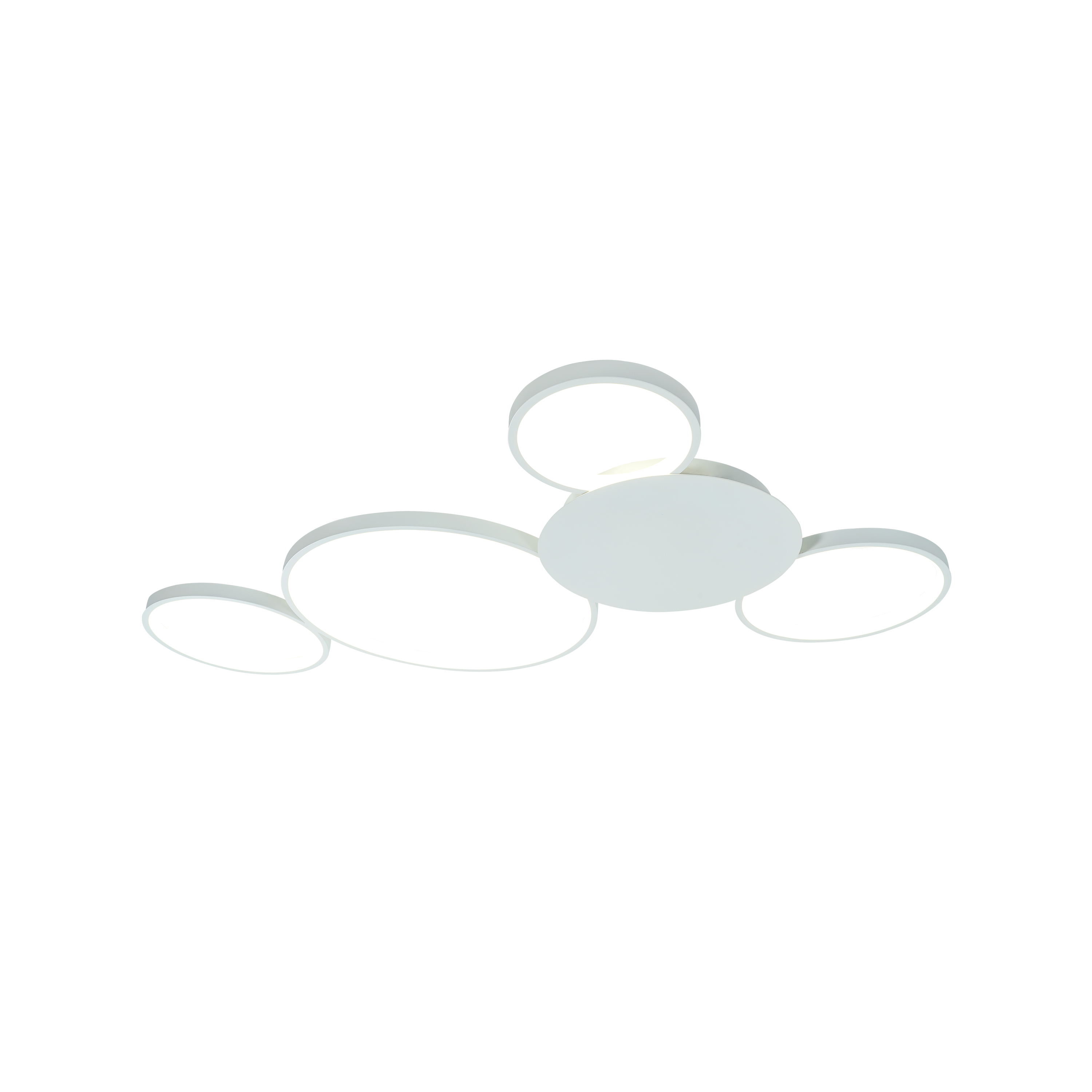 Plafon Tilia LED 7200 lm 41W barwa ciepła, neutralna, zimna 92 cm biały Inspire - 12
