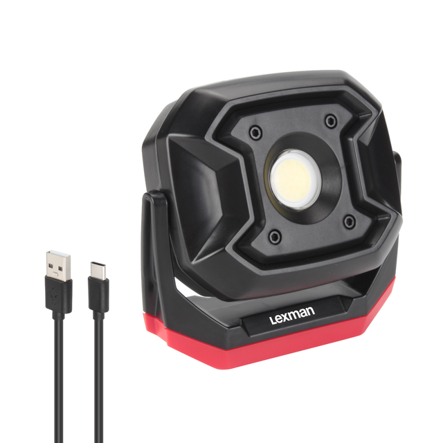Lampe d'établi sur secteur aimantée 770 lumens LEXMAN