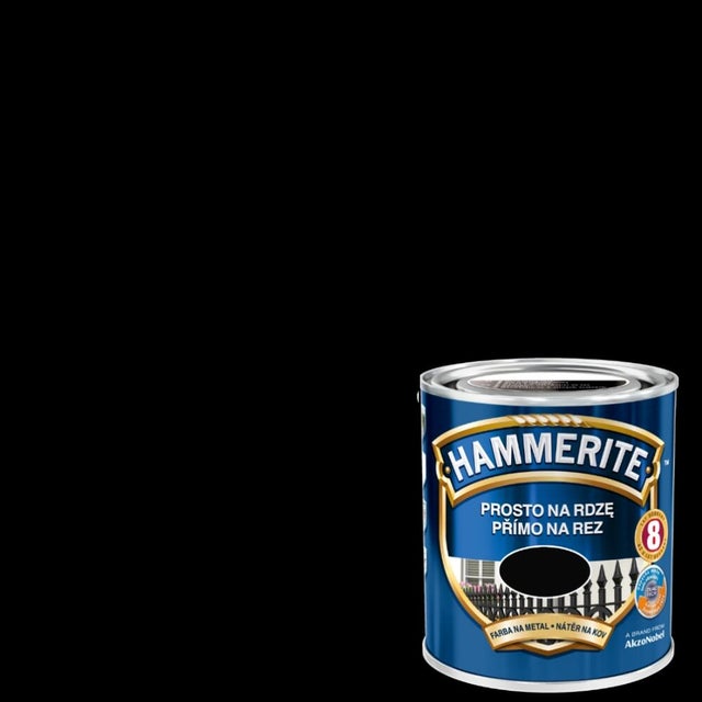 Farba antykorozyjna Hammerite czarny połysk 0,7l