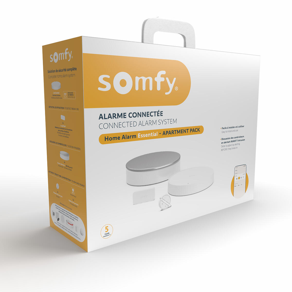 Système d'alarme sans fil, Home Alarm Essential - Pack Appartement, Somfy - 3