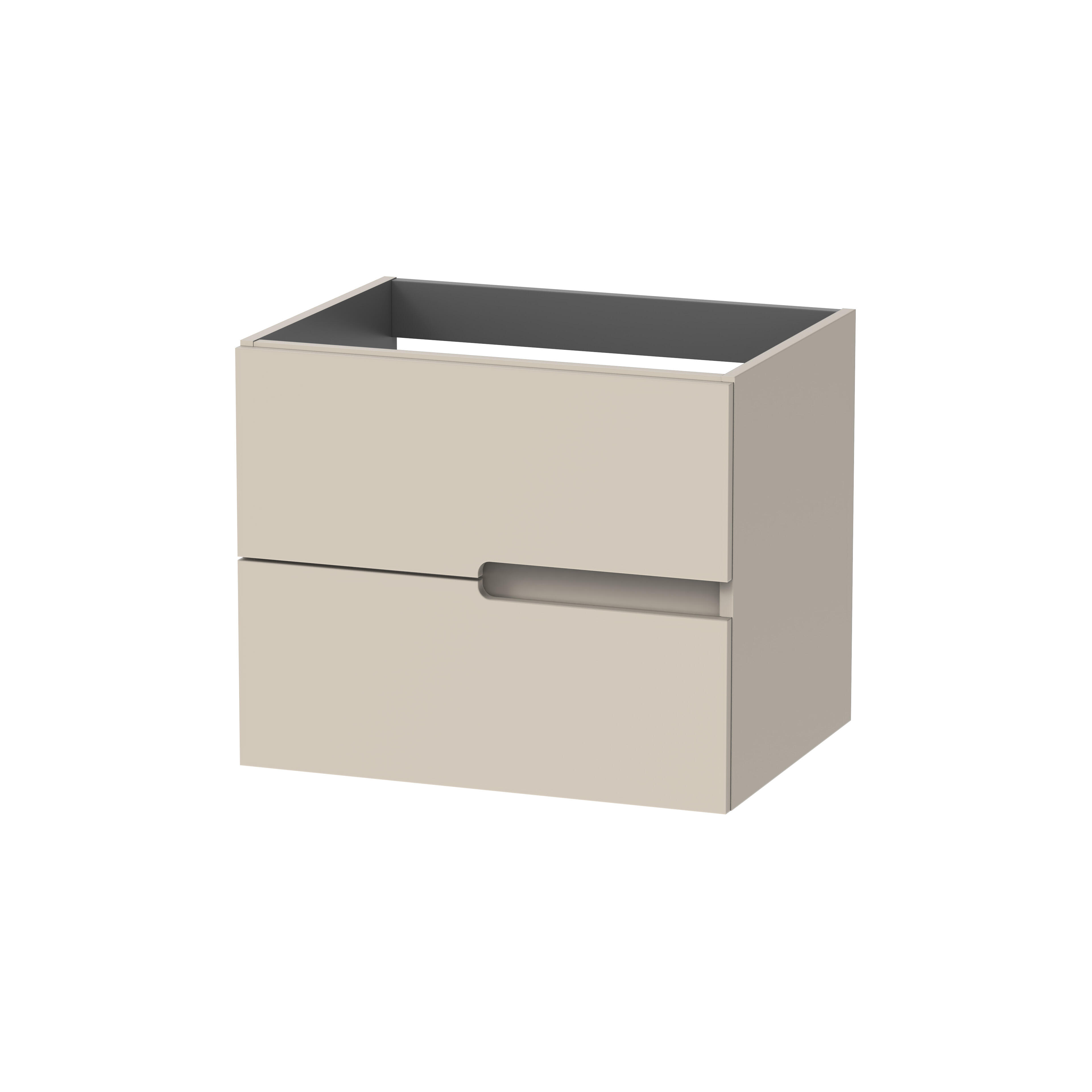 MUEBLE DE BAÑO MÓNACO BEIGE 60X45CM 2 CAJONES - 2