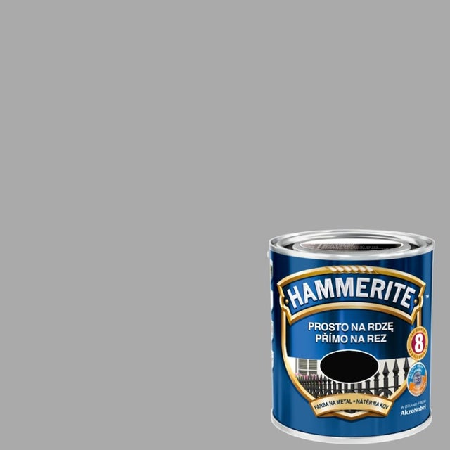 Farba antykorozyjna Hammerite srebrny połysk 0,7l