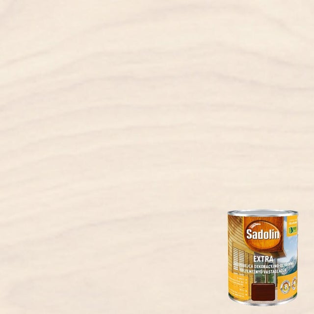 Lakierobejca Sadolin Extra biały krem 0,75l