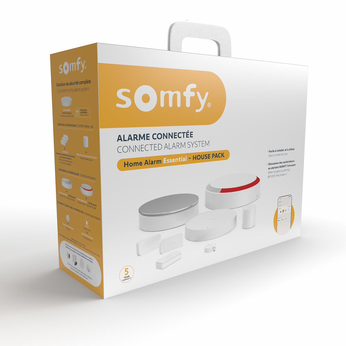 Système d'alarme sans fil Home Alarm Essential - Pack Maison, Somfy - 3