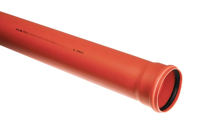 Rura kanalizacyjna zewnętrzna, PVC  SN 2, fi 160 mm, dł. 2,0 m