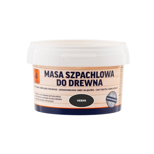 Szpachla do drewna Dragon heban 0,25kg