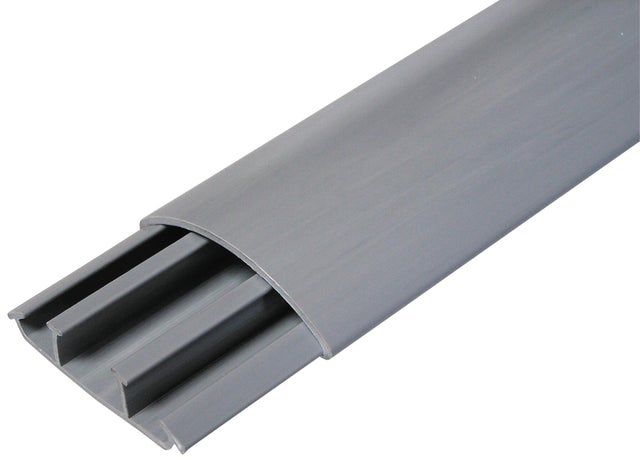 Listwa półokrągła LPO 15x50mm UV szara 2m