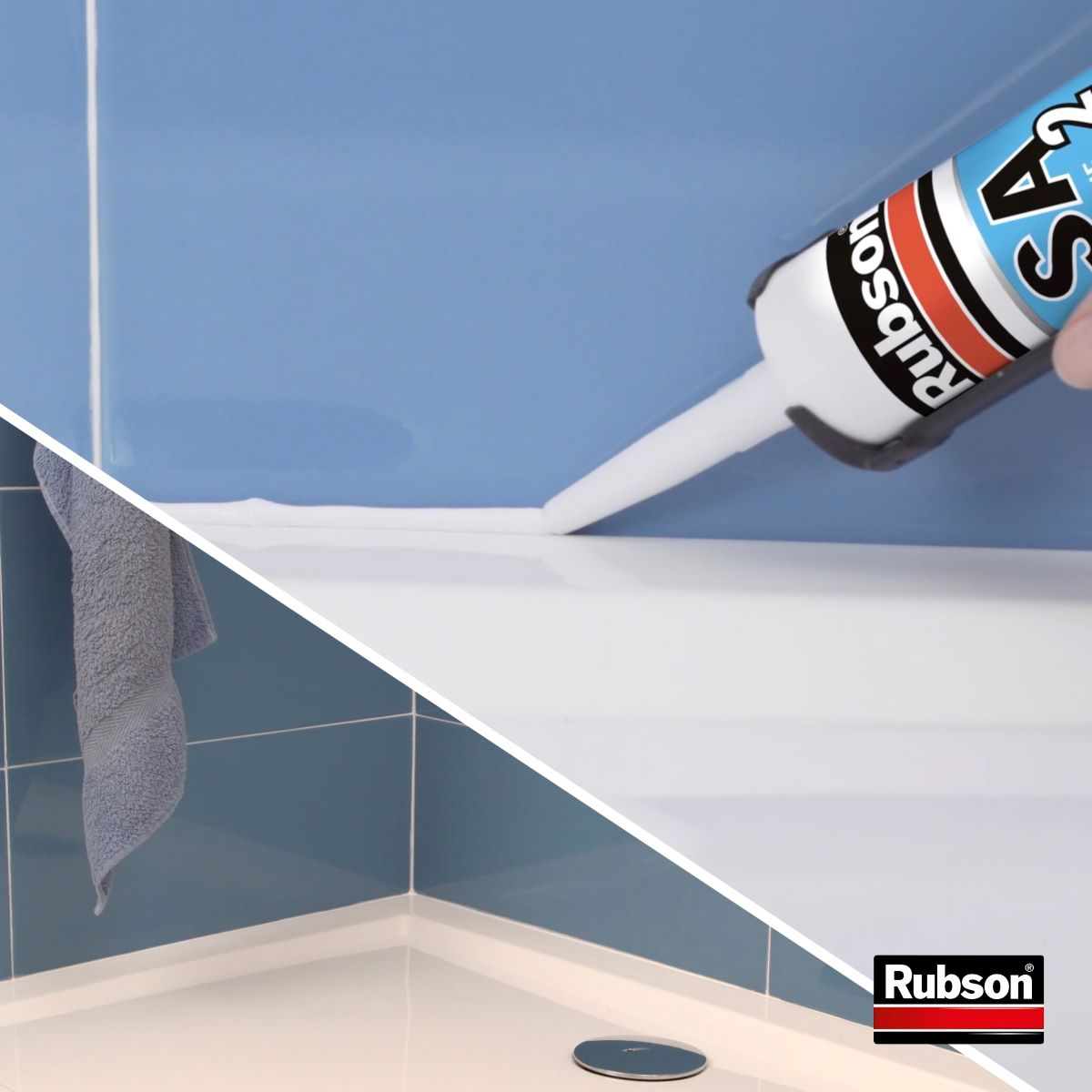 Mastic d'étanchéité Sa2 sanitaire RUBSON transparent 280ml - 4