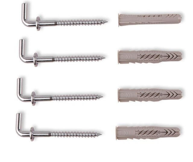Kołek do betonu z hakiem UX Whk 8.0x50 mm (4 szt.)