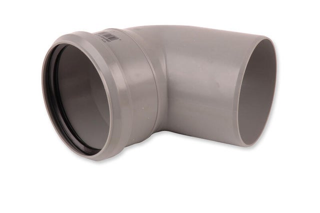 Kolano kanalizacyjne 67° 110 mm