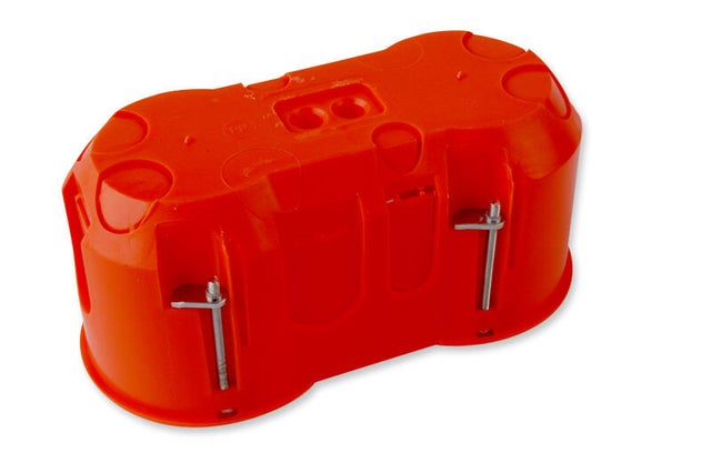 Puszka do płyt gipsowych PK-60 głęboka podwójna Ø 60mm