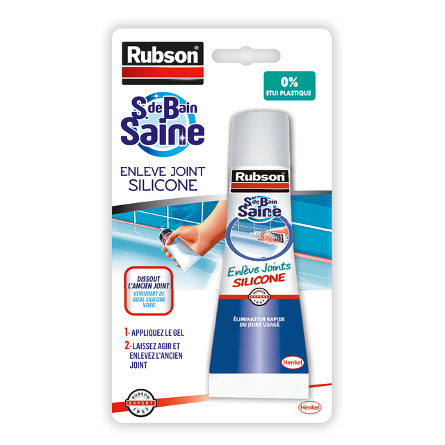 Rénovateur de joint RUBSON Gel enleve joint, transparent