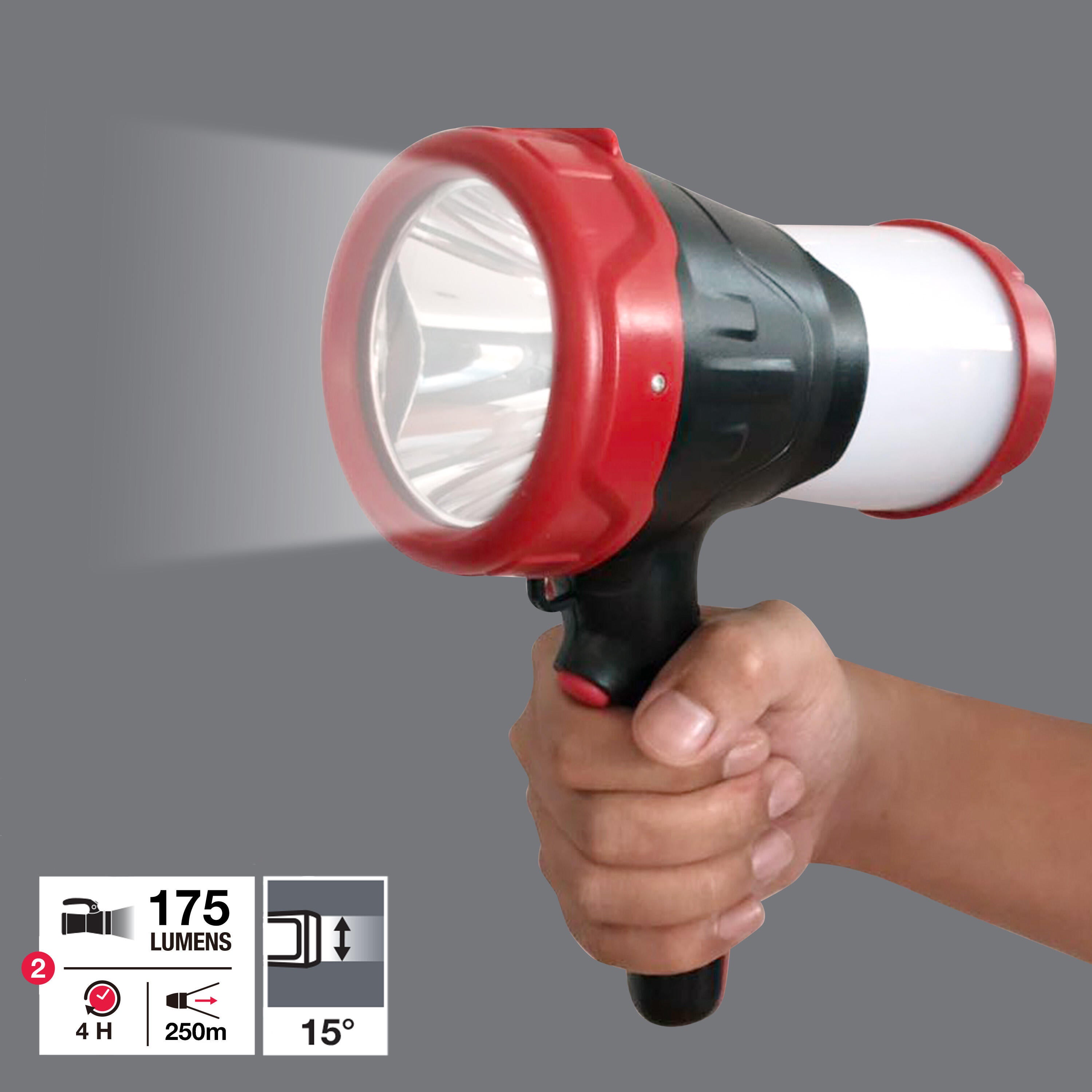 Latarka szperacz USB LEXMAN - 8