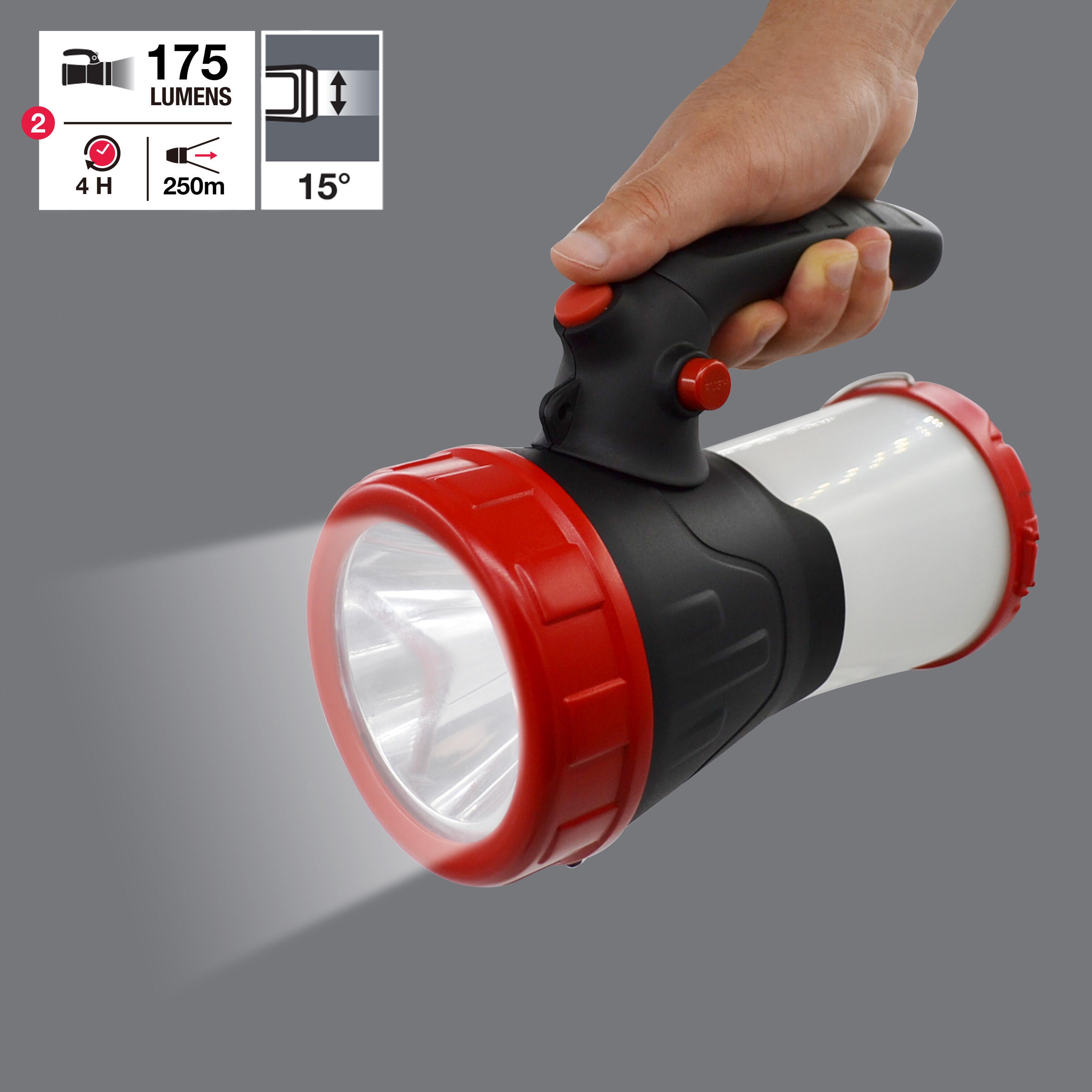 Latarka szperacz USB LEXMAN - 9