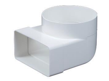 Kolano łącznikowe 75x150/fi 125 90st KP75-23