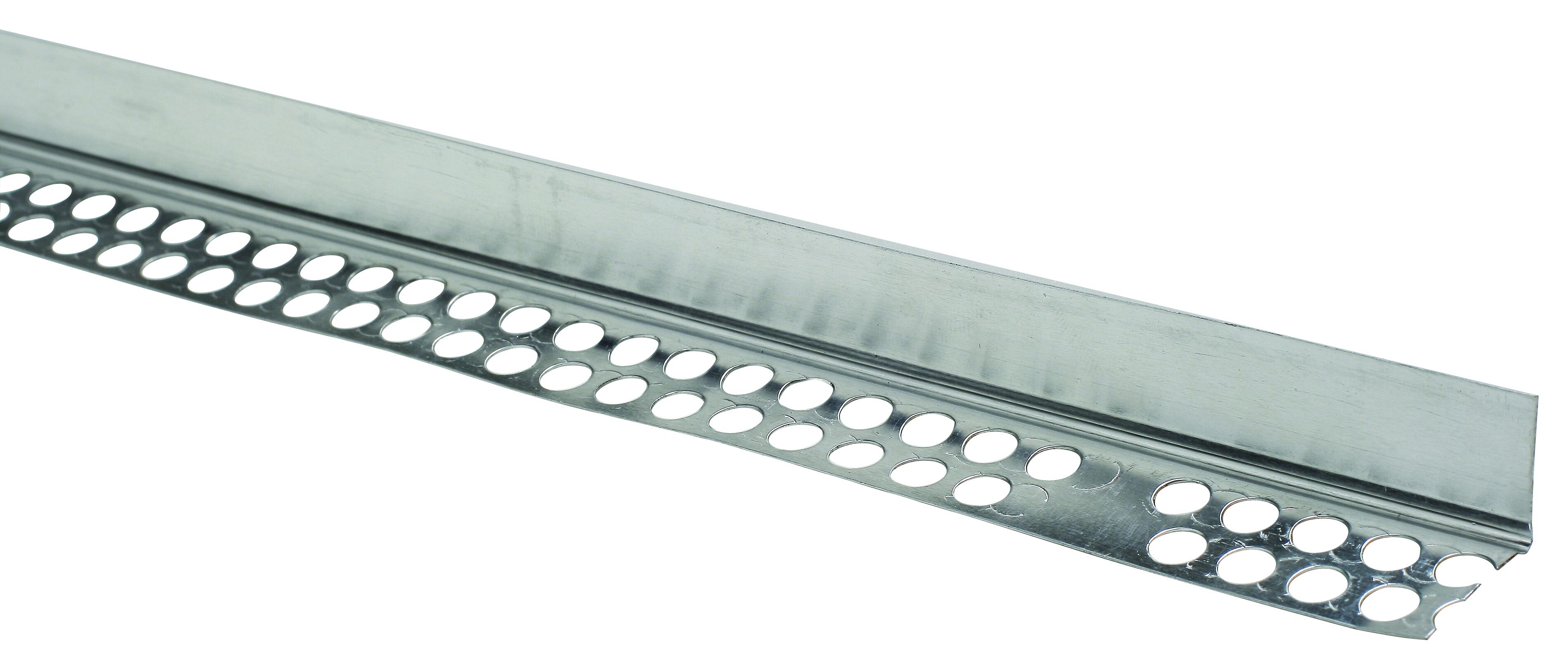 Półnarożnik aluminiowy perforowany 2.5 m - 2