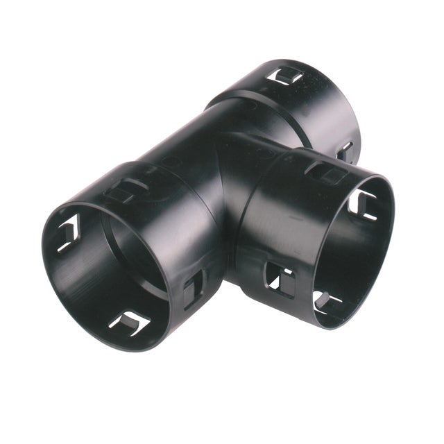 Trójnik drenarski T fi 100 mm PVC Scala Plastics