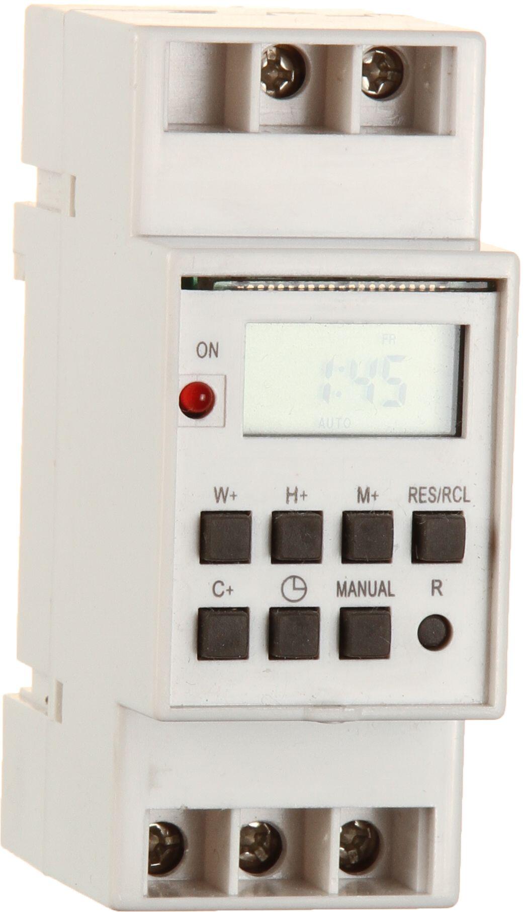 Wyłącznik czasowy elektroniczny 7-dniowy, 8 programów - 2