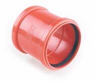 Łącznik kanalizacyjny zewnętrzny, PVC fi 200 mm