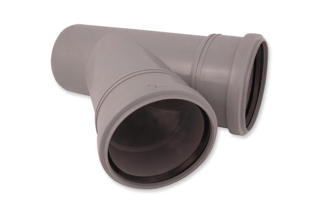 Trójnik kanalizacyjny 45° 110 mm