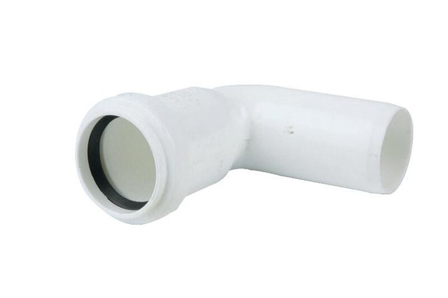 Kolano kanalizacyjne 90° 32 mm z uszczelką