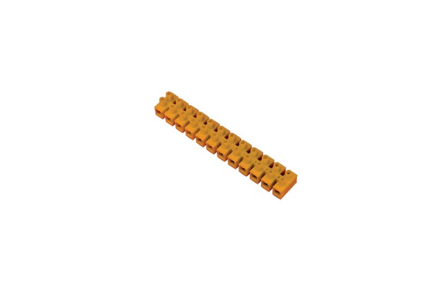 Listwa zaciskowa 12-torowa 2,5mm2 pomarańczowa