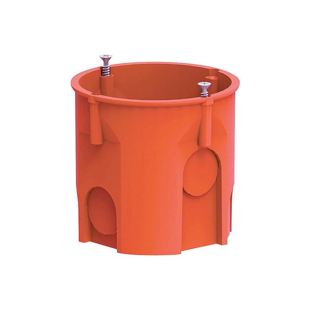 Puszka podtynkowa PK60 LUX głęboka z wkrętami Ø 60mm