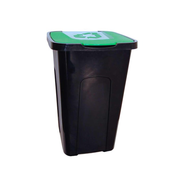 Kosz na śmieci 50L, zielony
