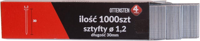 Sztyfty 1,2/30 mm, 1000 szt.