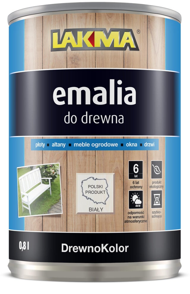 Lakierobejca Drewnokolor 0,8 l