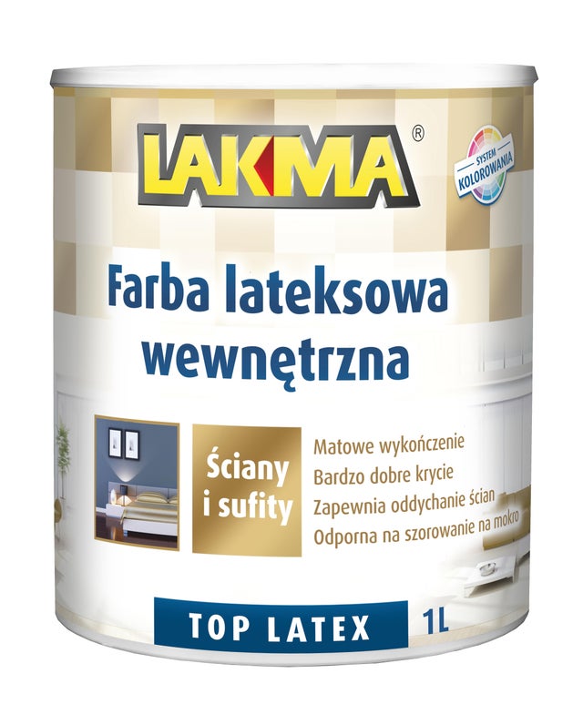 Farba Top Latex 1 l