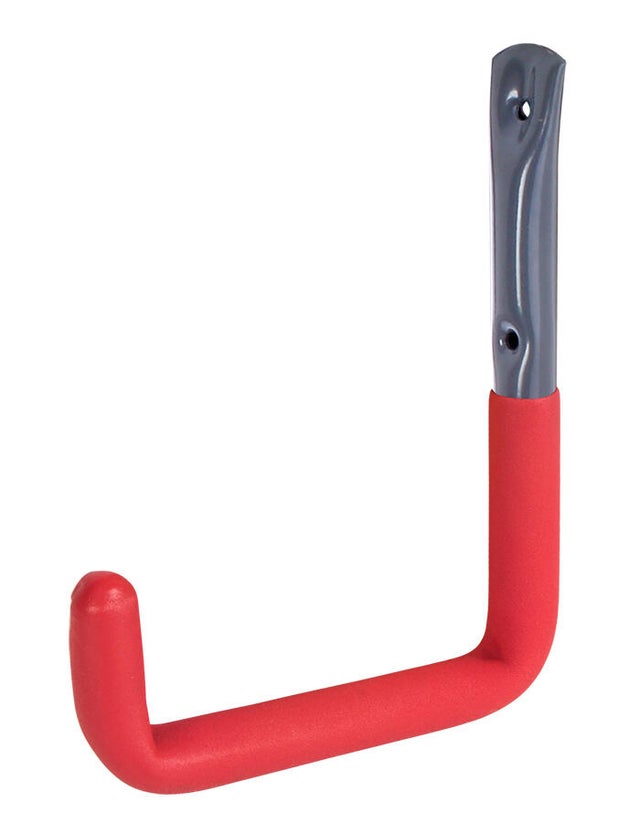 Hak ścienny wygięty z gumą 215x153x85 mm