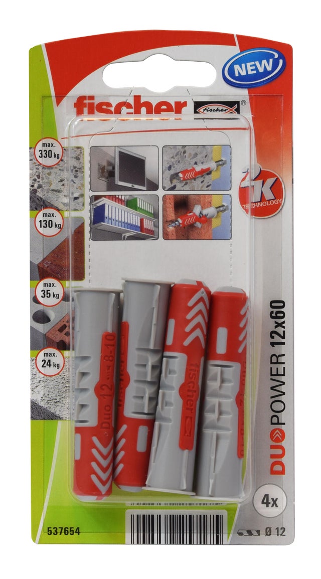 Kołek uniwersalny Duopower 12x60 mm
