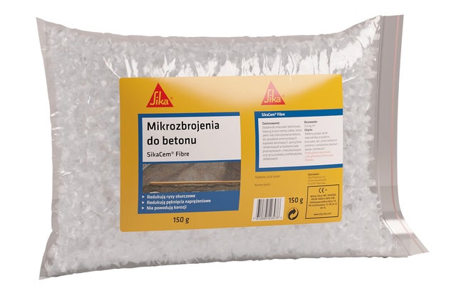 Mikrozbrojenia do betonu SikaCem Fibre 150 g