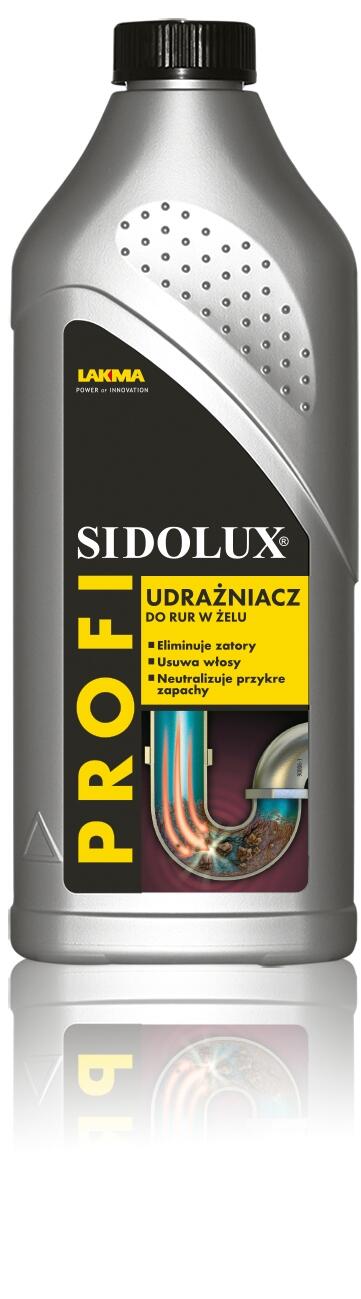 Żel do udrażniania rur Sidolux Profi 1l