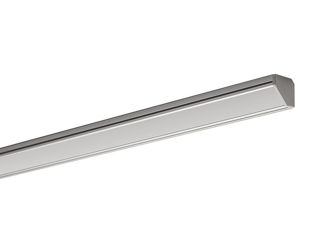 Zestaw profil aluminiowy kątowy do taśm LED  8-10mm anodowany srebrny 2m  16x16mm