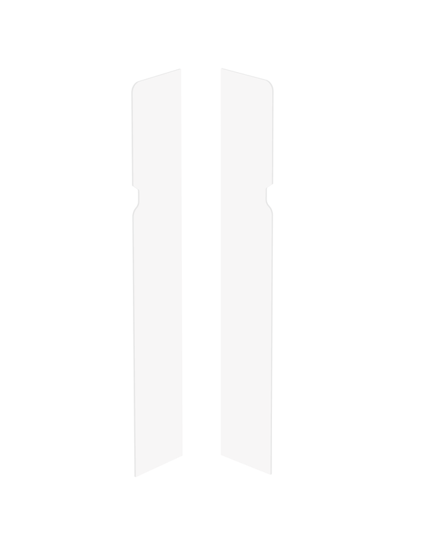 Zaślepka do listew przypodłogowych Evera 301 65x30x16mm biała