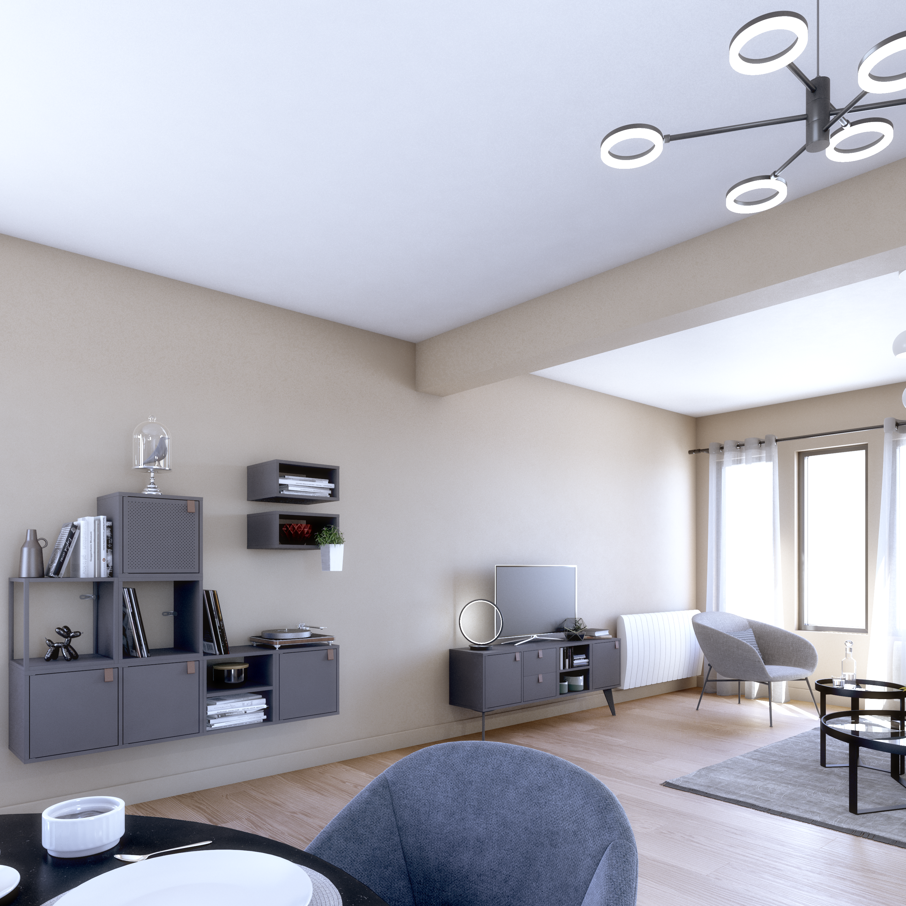 Porta para estante Kub 32.2x32.2x1.6cm - 10