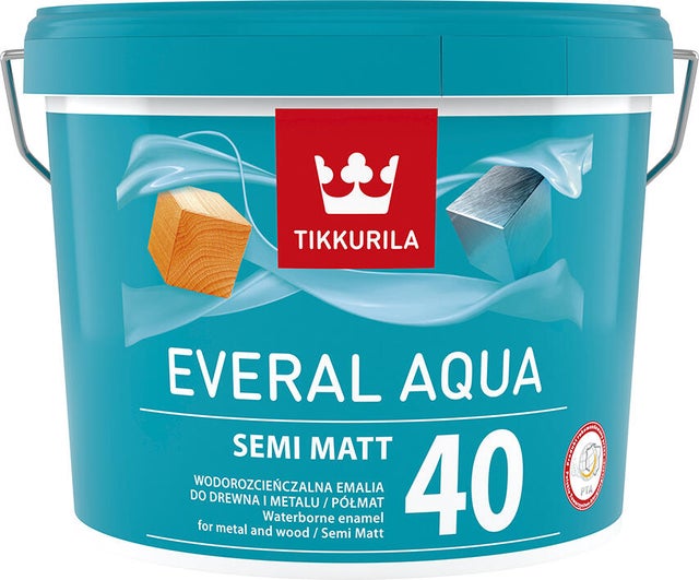 Emalia Tikkurila Everal Aqua Semi Matt 2,7 l